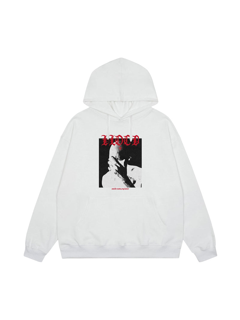 Portrait Print Hoodie