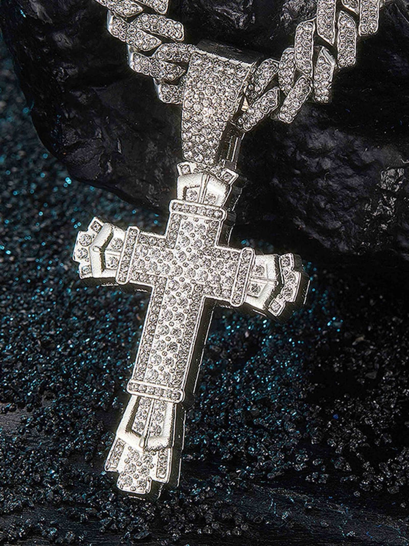 Diamond Cross Necklace