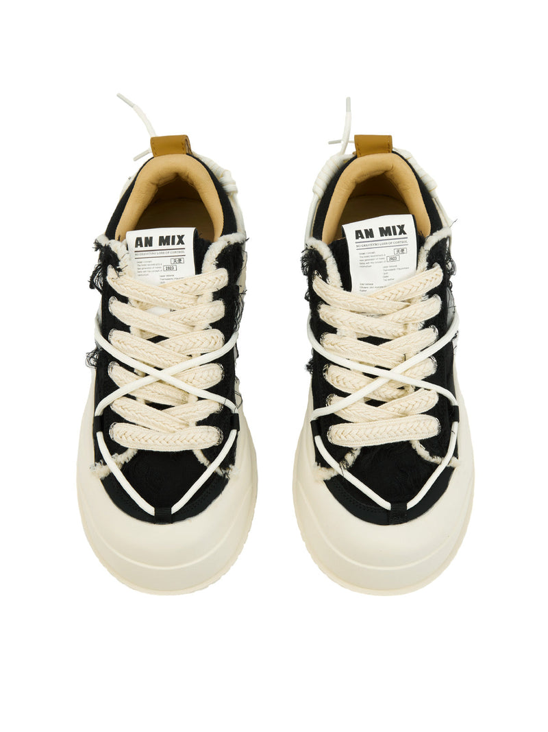 Canvas Paper Plane Street Rap Sneakers