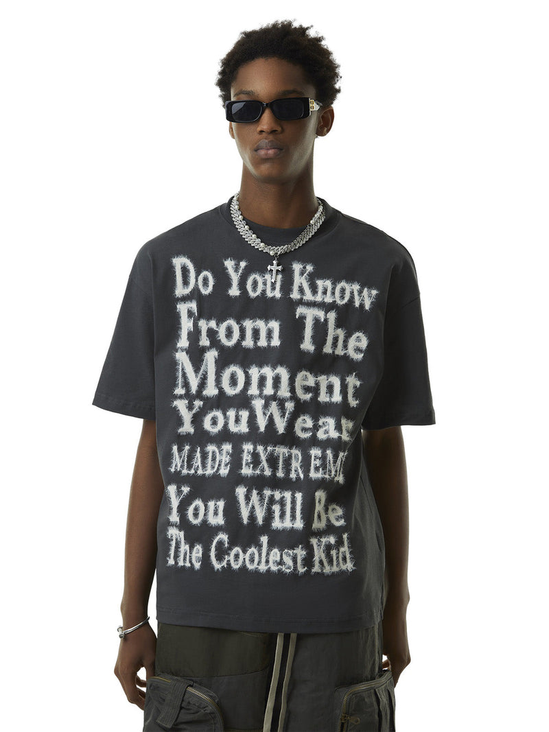 Furry Funny Slogan Street Rap T-shirt