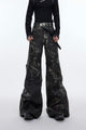 Vintage Embroidered Leather Pants - chiclara