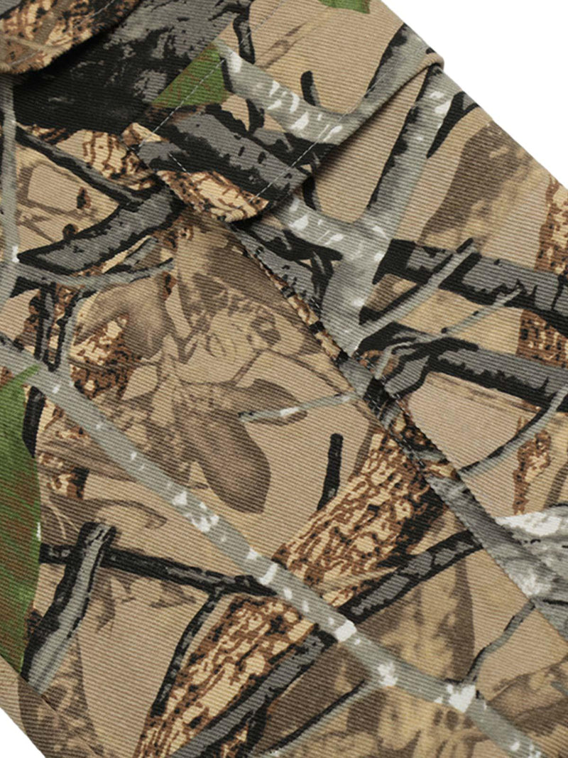 Retro Outdoor Camo Cargo Pants