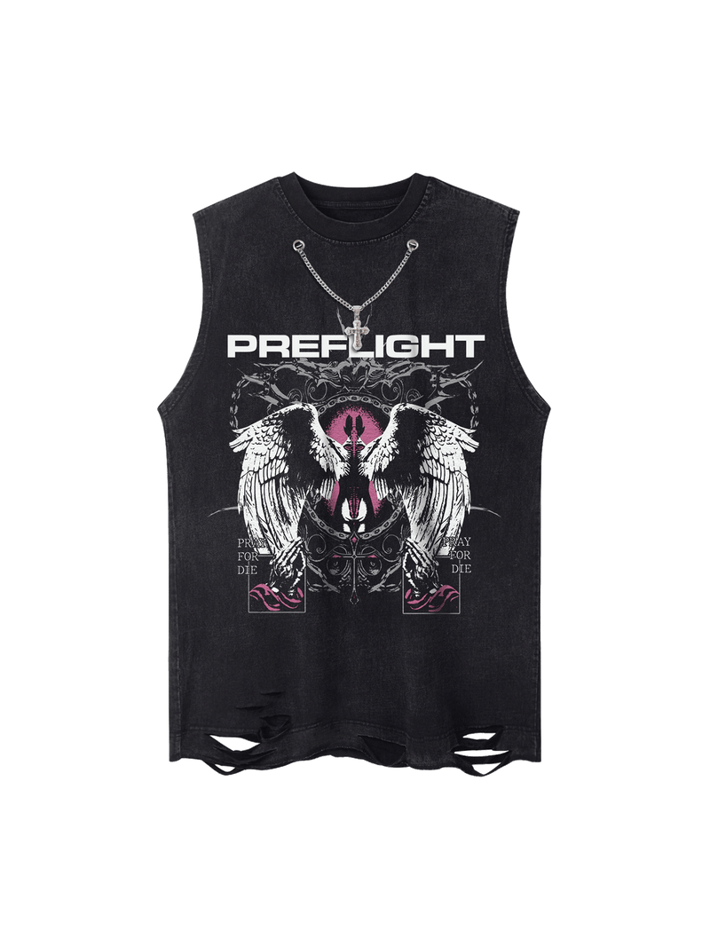 Angel Wings Street Rap Vest