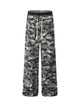 Camouflage Double Waistband Cargo Pants