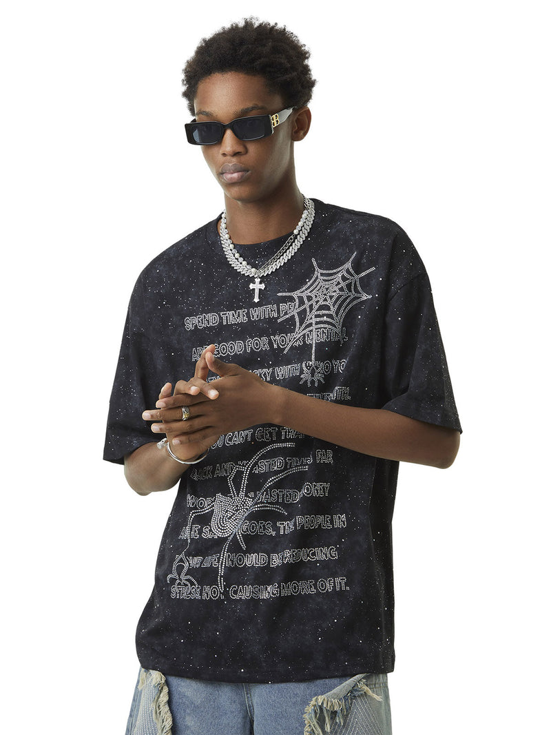 Diamond Star Spider Street Rap T-Shirt