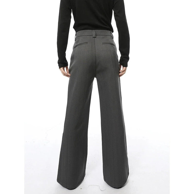 Noir Flare Tailored Trousers